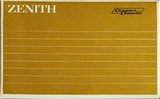 Compact Cassette Zenith 60 Type I Normal USA