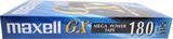 VHS, Video Home System Maxell GX 180 Type I Normal Europe