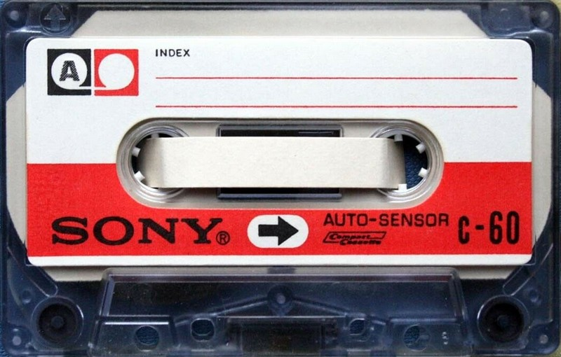 Compact Cassette Sony 60 "Mail" Type I Normal 1968 USA