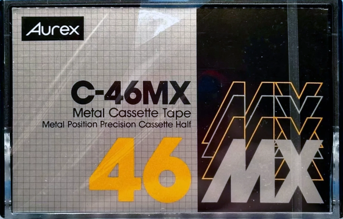 Compact Cassette Aurex MX 46 Type IV Metal 1980 Japan