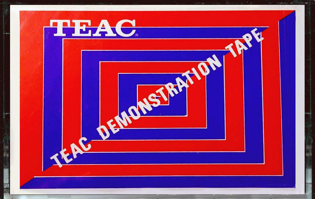 Compact Cassette Teac "T-550955" Demonstration Tape Japan