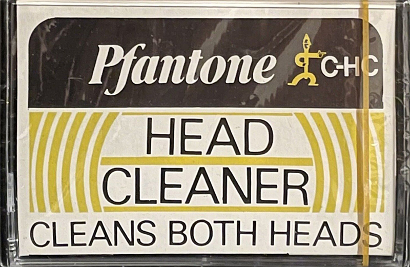 Compact Cassette Pfantone "C-HC" Cleaning Cassette USA