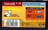 Compact Cassette Maxell UR 90 Type I Normal 2002 Europe