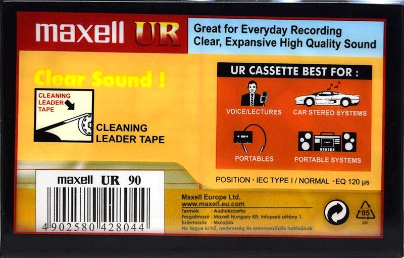 Compact Cassette: Maxell / Hitachi Maxell - UR 90