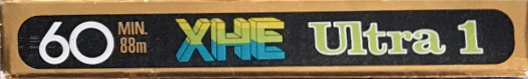 Compact Cassette Audio Magnetics XHE Ultra 1 60 Type I Normal 1979 Canada