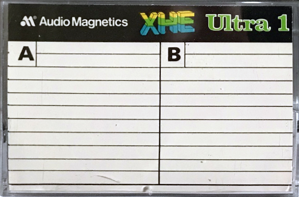 Compact Cassette Audio Magnetics XHE Ultra 1 60 Type I Normal 1979 Canada