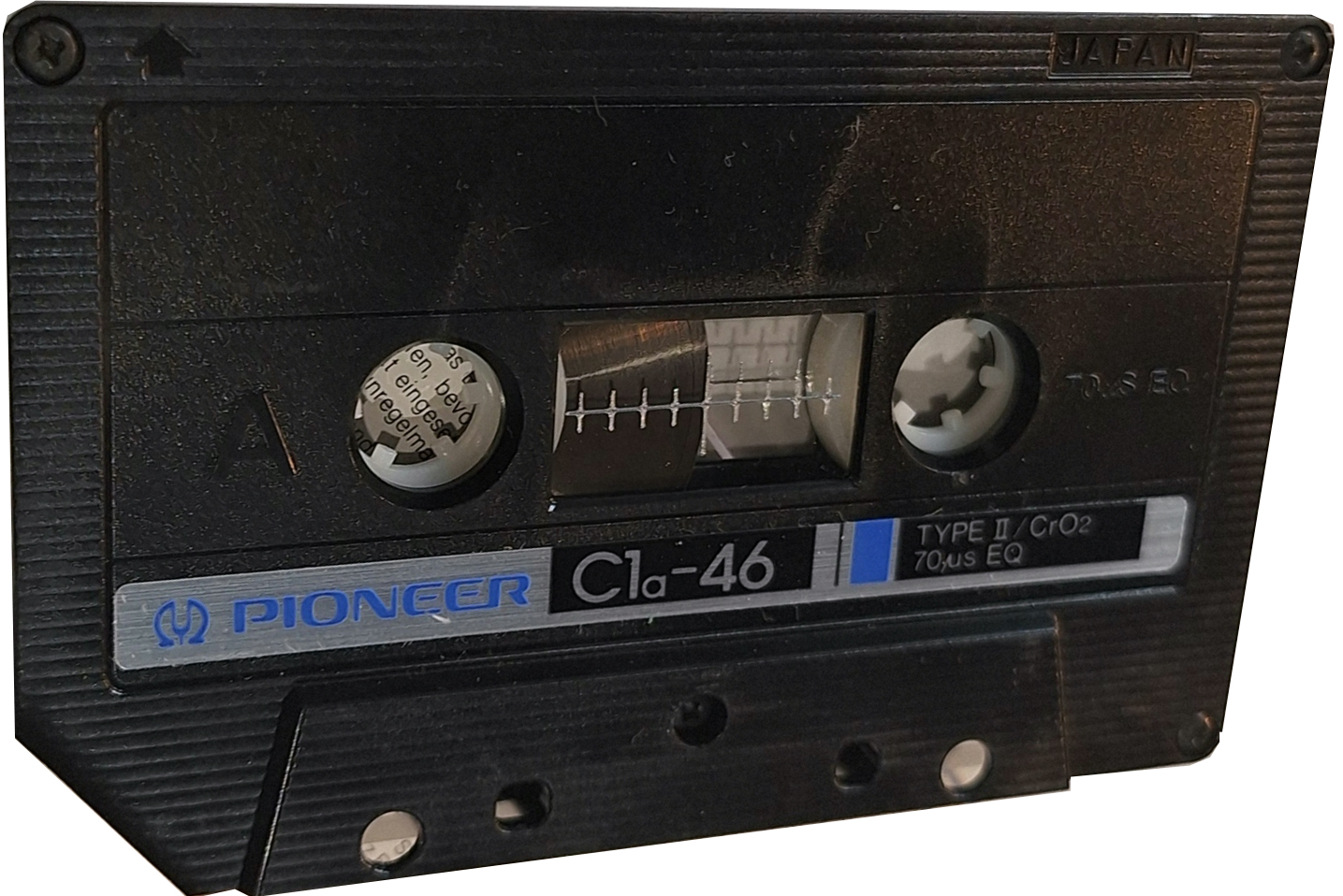 Compact Cassette Pioneer C1 46 "C1a" Type II Chrome 1982 Europe