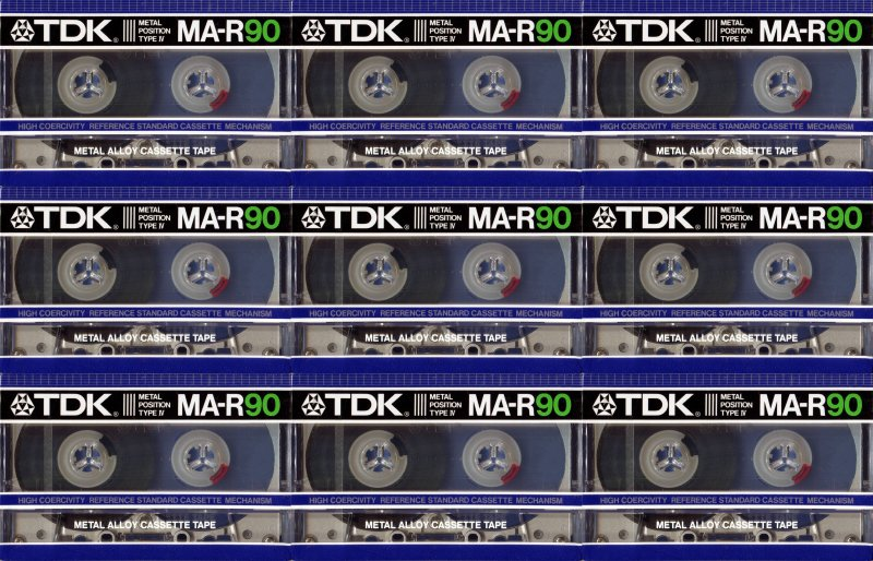 Compact Cassette: TDK  - MA-R 90