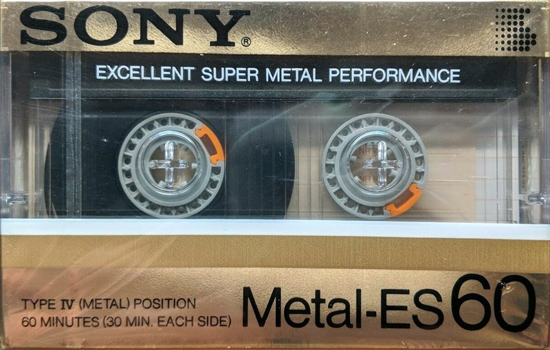 Compact Cassette: Sony  - Metal-ES 60