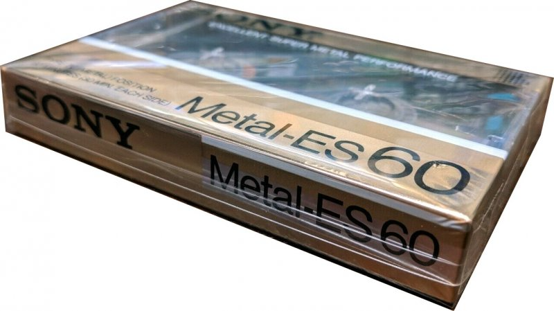 Compact Cassette: Sony  - Metal-ES 60