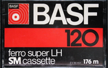 Compact Cassette BASF Ferro Super LH 120 Type I Normal 1978 Europe