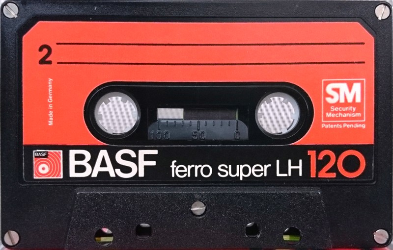 Compact Cassette: BASF  - Ferro Super LH 120