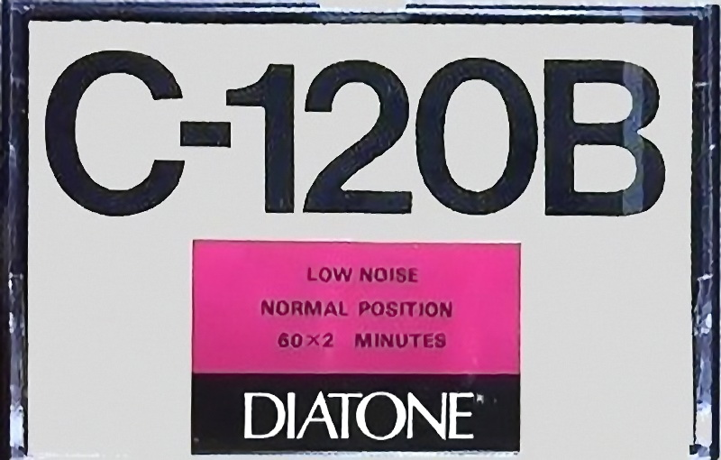 Compact Cassette: Mitsubishi Diatone - B 120