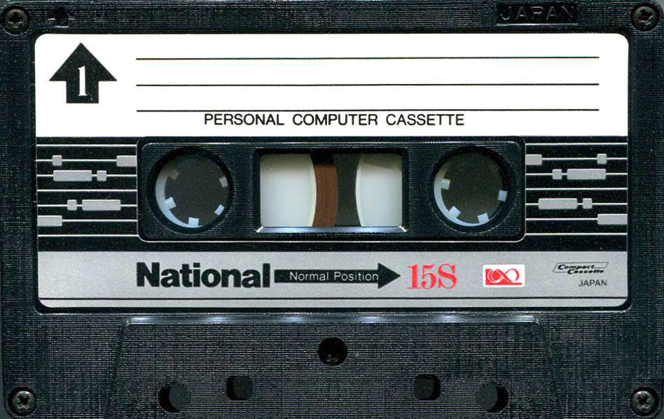 Compact Cassette National S 15 "RT-15S" Type I Normal 1982 Japan