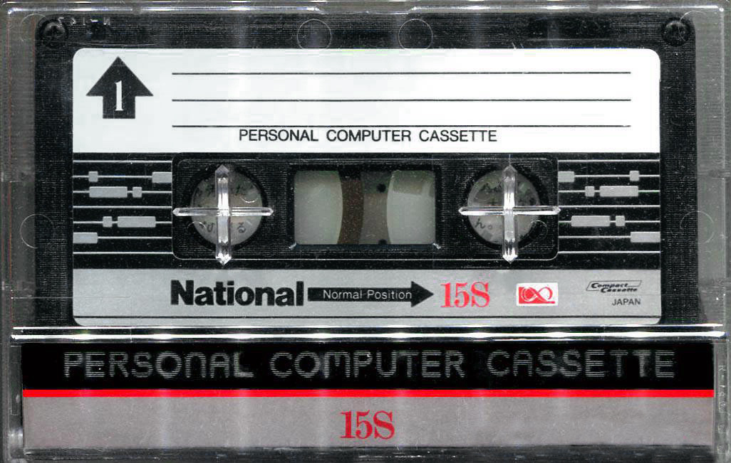 Compact Cassette National S 15 "RT-15S" Type I Normal 1982 Japan