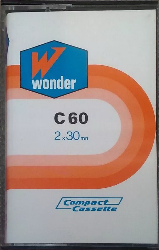 Compact Cassette Wonder 60 Type I Normal 1974 France