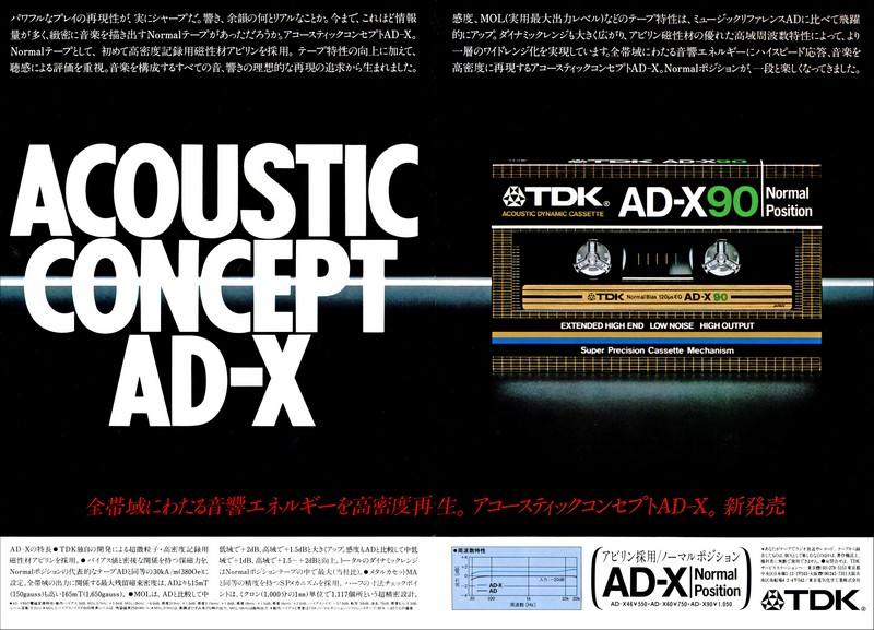 Compact Cassette: TDK  - AD-X 46