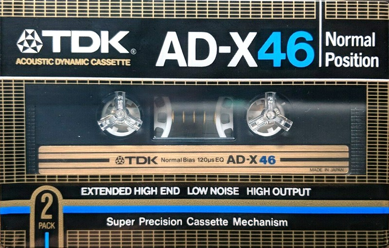 Compact Cassette: TDK  - AD-X 46