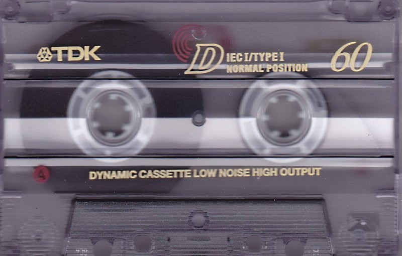 Compact Cassette TDK D 60 "D-60EB" Type I Normal 1997 Worldwide
