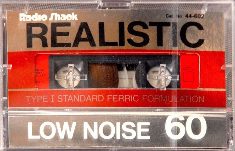 Compact Cassette Radio Shack Realistic 60 Type I Normal