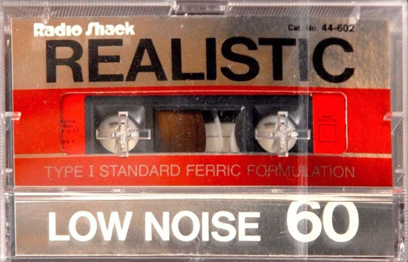 Compact Cassette: Realistic Radio Shack - Realistic 60