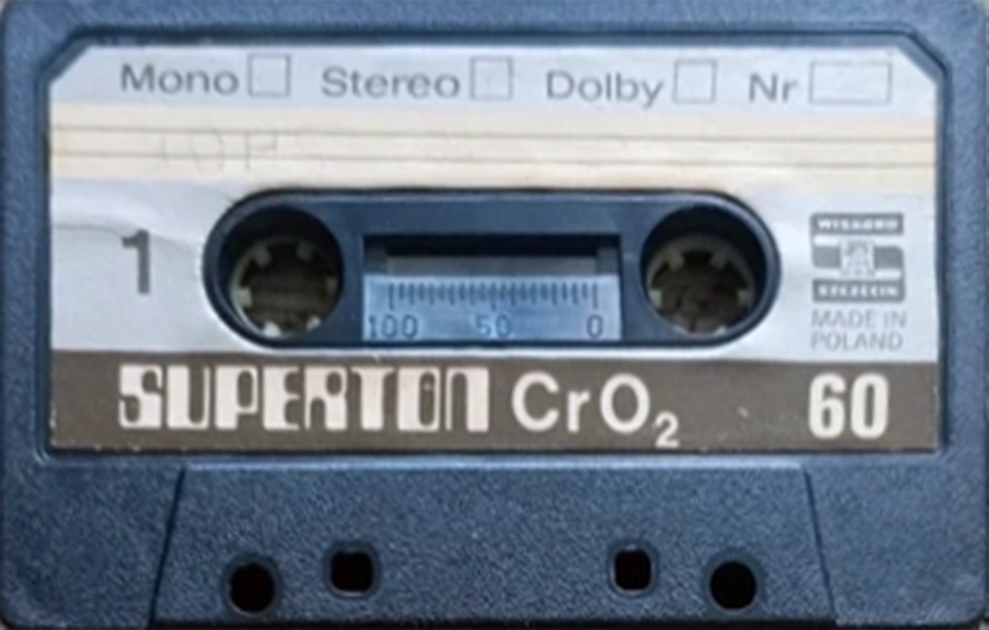 Compact Cassette Superton 60 Type II Chrome 1978 East Europe