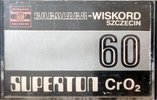 Compact Cassette Superton 60 Type II Chrome 1978 East Europe