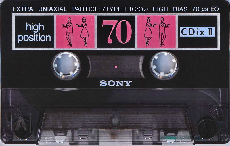 Compact Cassette: Sony  - CDix II 70