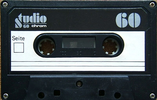 Compact Cassette Studio 60 Type II Chrome 1984 Germany
