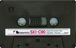 Compact Cassette Nakamichi SX II 90 Type II Chrome 1983 Worldwide