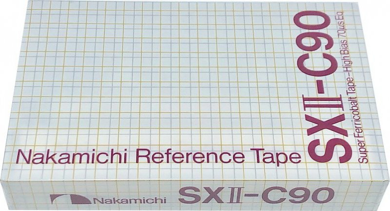 Compact Cassette Nakamichi SX II 90 Type II Chrome 1983 Worldwide