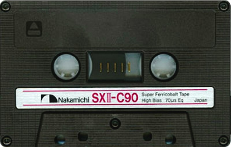 Compact Cassette:  Nakamichi - SX II 90