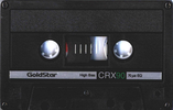 Compact Cassette Goldstar CRX 90 Type II Chrome 1986 North America