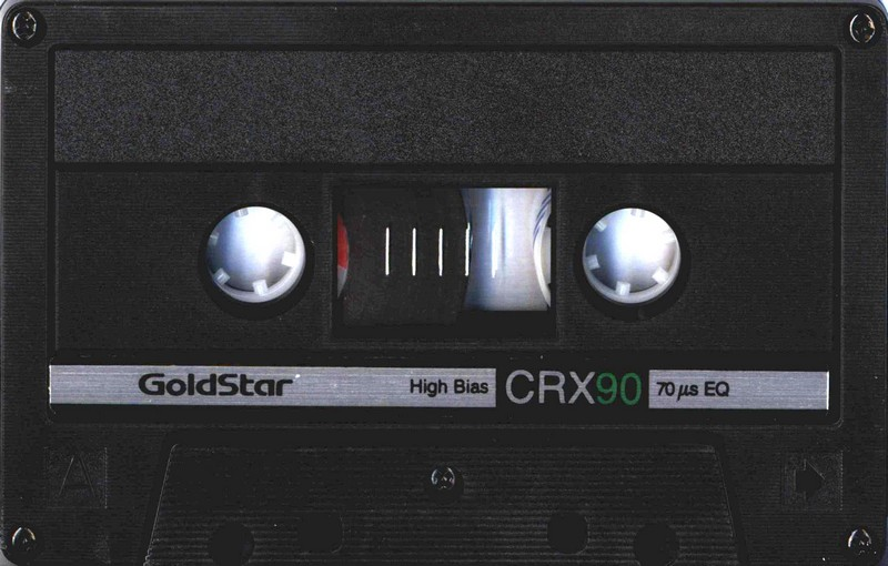 Compact Cassette: GoldStar / LG Goldstar - CRX 90