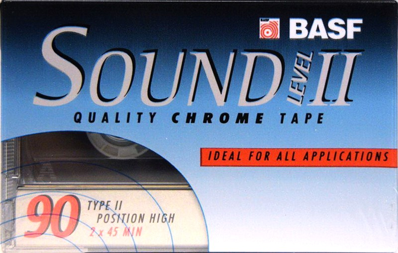 Compact Cassette: BASF  - Sound II 90