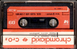 Compact Cassette Kontak MK 60-7 60 Type II Chrome 1988 USSR
