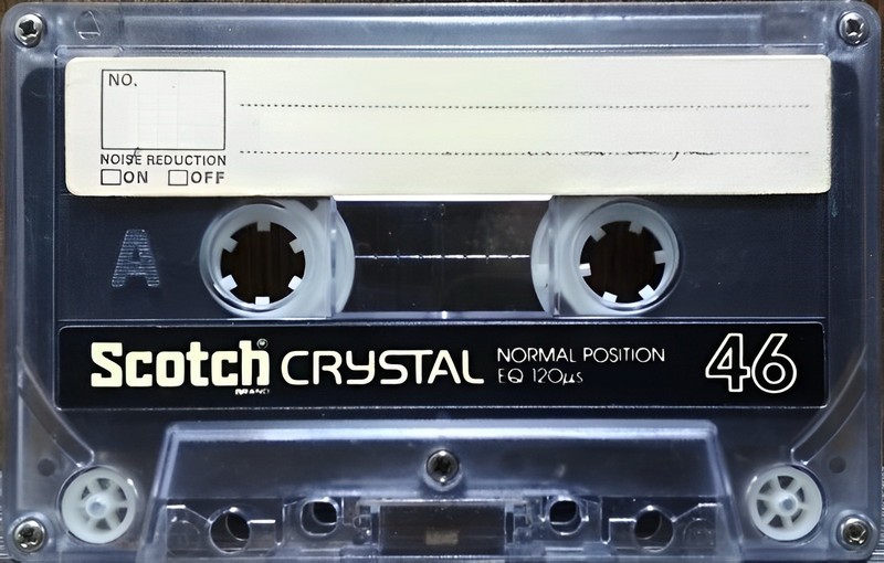 Compact Cassette Scotch Crystal 46 Type I Normal Japan