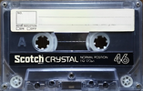 Compact Cassette Scotch Crystal 46 Type I Normal Japan