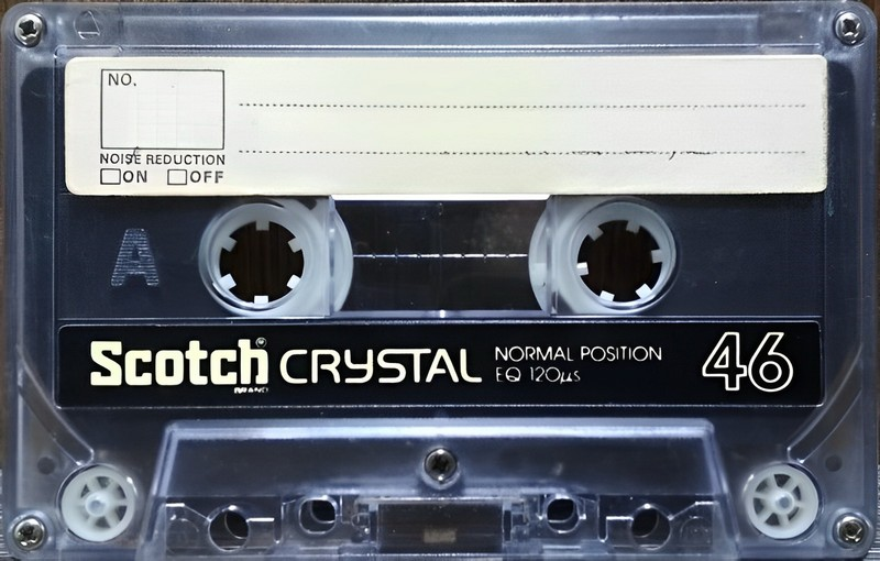 Compact Cassette: 3M Scotch - Crystal 60