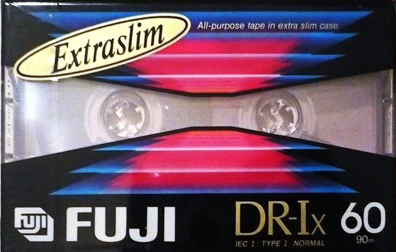 Compact Cassette Fuji DR-Ix 60 Type I Normal 1993 Europe