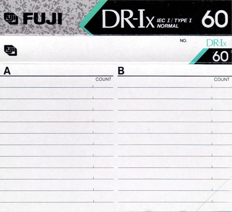 Compact Cassette: FUJI Fuji - DR-Ix 60