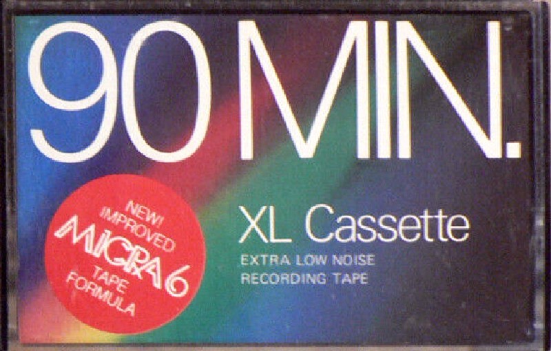 Compact Cassette Sico 90 "XL cassette" Type I Normal 1982 USA