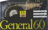 Compact Cassette General FS 60 Type I Normal 1994 Europe