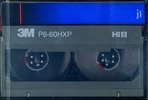 Video8, Hi8, Digital8 3M 60 "P6-60HXP" Type I Normal North America