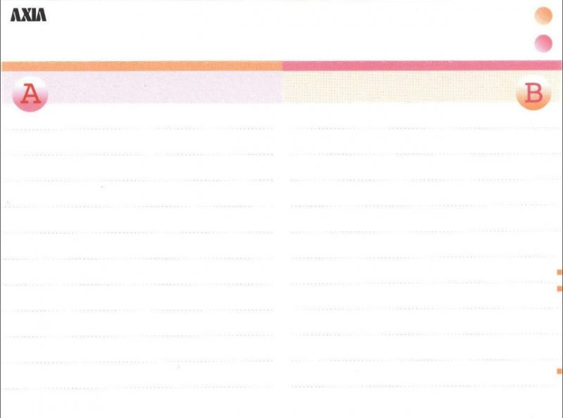 Compact Cassette AXIA J`z 1 Color 46 "JZ1J 46" Type I Normal 2002 Japan