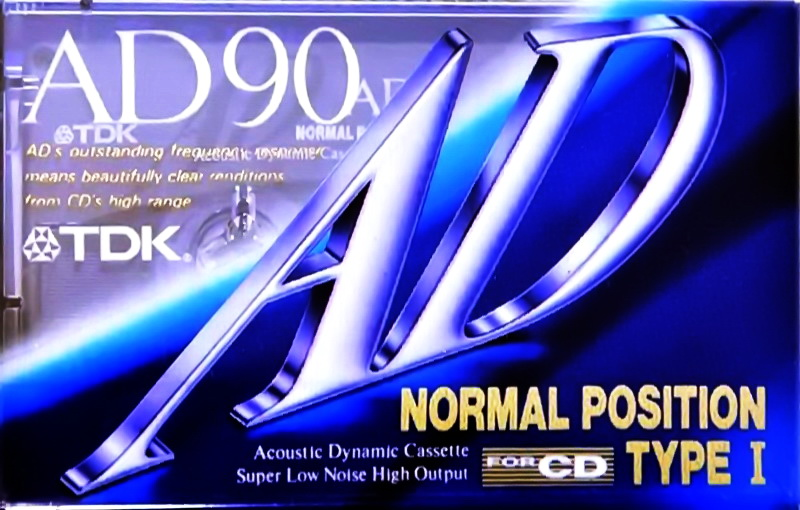 Compact Cassette: TDK  - AD 90