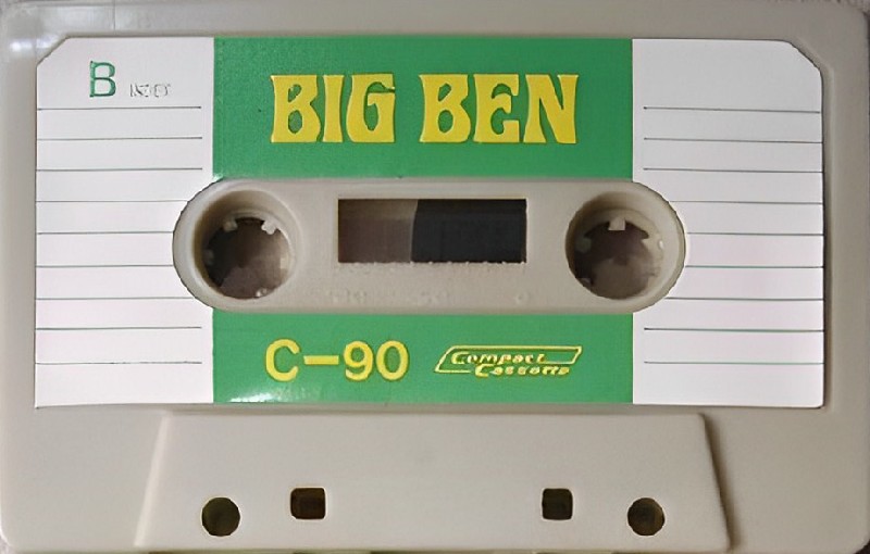 Compact Cassette Big Ben 90 Type I Normal 1978 Hong Kong