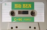 Compact Cassette Big Ben 90 Type I Normal 1978 Hong Kong