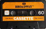 Compact Cassette Broadway 60 Type I Normal China