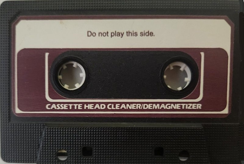 Compact Cassette Calibron Cleaning Cassette USA